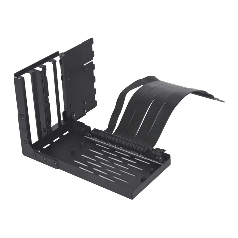 Lian Li Universal 4 Slots Vertical GPU Kit w/ Gen 4 Riser - Black - دعامة كرت شاشة